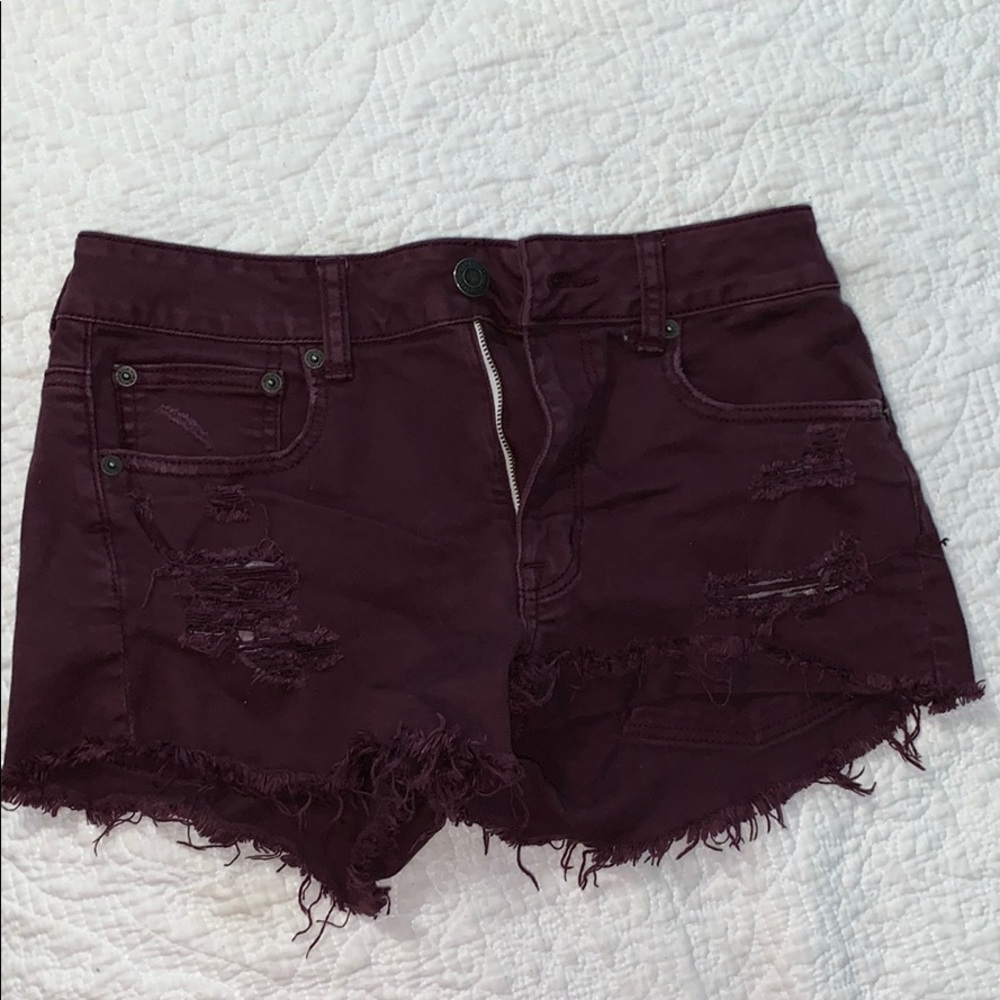 american eagle jean shorts